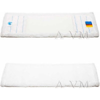 Плоский моп A-VM 60х12 см, микрофибра MF2115