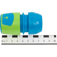 Соединитель быстросъемный для шланга 1/2"-3/4", АВС-пластик, LUXE PALISAD 66266