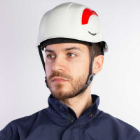 Защитная строительная каска Delta Plus GRANITE WIND белого цвета GRAWIBCFL