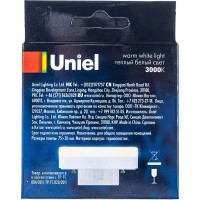Светодиодная лампа Uniel LED-GX53-6W/WW/GX53/FR PLZ01WH, матовая. UL-00001670