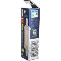 Светодиодная лампа Uniel LED-J78-6W/WW/R7s/CL PLZ06WH. Прозрачная. UL-00001554