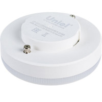 Светодиодная лампа Uniel LED-GX53-16W/NW/GX53/FR PLZ01WH, матовая. UL-00003725