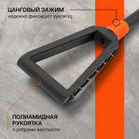 Саперная складная лопата в чехле STELS 61462