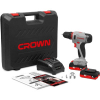 Аккумуляторная дрель-шуруповерт CROWN CT21081H-2 BMC 