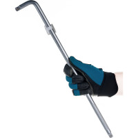 Вороток Rockforce Г-образный с накаткой 510мм 1/2 RF-8154510(18993)