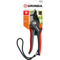 Плоскостной секатор с двухкомпонентными рукоятками Grinda G-26 205 мм 8-423102_z02