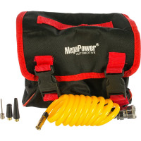 Компрессор поршневой, 100 PSI, удлиненный шланг, в сумке, 12V Megapower M-19010 105543