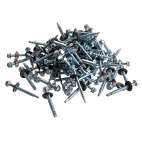 Кровельный оцинкованный саморез Саморезик 5,5х51, 100шт SKZ-5,5х51-100