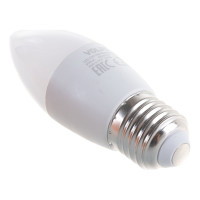 Светодиодная лампа Volpe LED-C37-11W/NW/E27/FR/NR. Форма свеча, матовая. UL-00003814