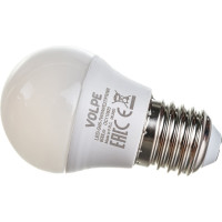 Светодиодная лампа Volpe LED-G45-7W/NW/E27/FR/NR. Форма шар, матовая. UL-00003822
