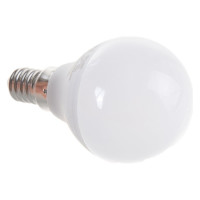 Светодиодная лампа Volpe LED-G45-9W/WW/E14/FR/NR. Форма шар, матовая. UL-00003826