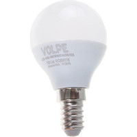 Светодиодная лампа Volpe LED-G45-9W/WW/E14/FR/NR. Форма шар, матовая. UL-00003826