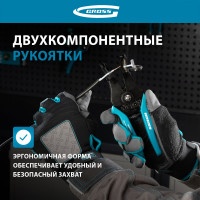 Щипцы для зачистки электропроводов 0,5, 1,0, 1,5, 2,5, 4,0, 8,0 мм GROSS 17721