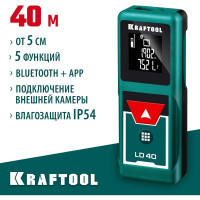 Лазерный дальномер KRAFTOOL LD-40 5 см - 40 м 34763