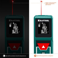 Лазерный дальномер KRAFTOOL LD-40 5 см - 40 м 34763