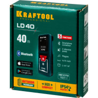 Лазерный дальномер KRAFTOOL LD-40 5 см - 40 м 34763
