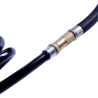 Двухцилиндровый компрессор 85 л/мин в кейсе с набором для ремонта колес AUTOVIRAZH AV-010890