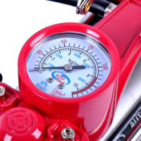 Двухцилиндровый компрессор 85 л/мин в кейсе с набором для ремонта колес AUTOVIRAZH AV-010890