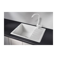Мойка для кухни GRANULA ST-5803 белый 5803, БЕЛЫЙ