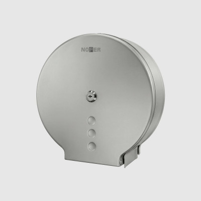 Диспенсер для туалетной бумаги Nofer нерж. сталь INDUSTRIAL матовый 05006.S