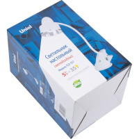 Настольный светильник-прищепка Uniel TLD-557 Beige/LED/350Lm/5500K/Dimmer, 5W. UL-00004139