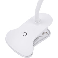 Настольный светильник-прищепка Uniel TLD-557 Beige/LED/350Lm/5500K/Dimmer, 5W. UL-00004139