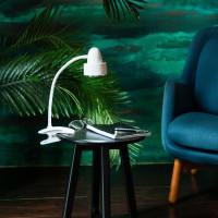 Настольный светильник-прищепка Uniel TLD-557 Beige/LED/350Lm/5500K/Dimmer, 5W. UL-00004139