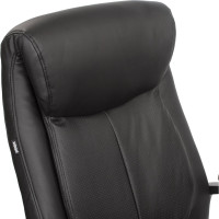 Компьютерное офисное кресло руководителя BRABIX Enter EX-511, с подлокотниками, эко кожа 530859