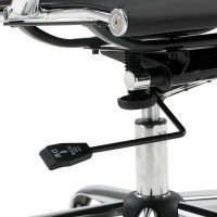 Компьютерное офисное кресло руководителя BRABIX Energy EX-509, с подлокотниками, рециклированная кожа, хром 530862