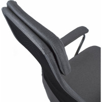 Компьютерное офисное кресло руководителя BRABIX Flight EX-540, с подлокотниками, хром, сетка 531848