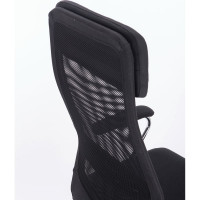 Компьютерное офисное кресло руководителя BRABIX Flight EX-540, с подлокотниками, хром, сетка 531847