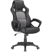 Компьютерное офисное геймерское кресло руководителя BRABIX Rider Plus EX-544, комфорт, эко кожа 531582