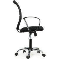 Компьютерное офисное кресло BRABIX Spring MG-308, с подлокотниками, хром, сетка 531403