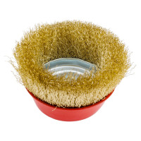 Щетка для МШУ чашка (125 мм, М14, металлическая проволока) Калибр 00000041861