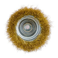 Щетка для МШУ чашка (125 мм, М14, металлическая проволока) Калибр 00000041861