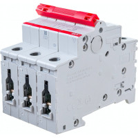Рубильник ABB 3п SD203r 16A рычаг красный 2CDD283101R0016