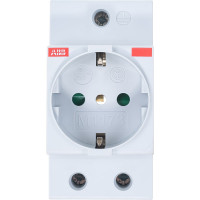 Щитовая розетка ABB 2Р+N 16A 2CSM110000R0701