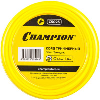 Корд триммерный Star (2.4 мм; 12 м) CHAMPION C5025
