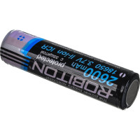Аккумулятор ROBITON 2.6/Li18650 с защитой bulk 12383