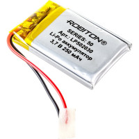Аккумулятор ROBITON LP502030 3.7В 250mAh PK1 14063