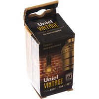 Декоративный патрон Uniel, серия Vintage. Без выключателя DLC-V-H01/E27 BRONZE UL-00000531