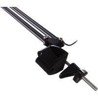 Настольный светильник Uniel на струбцине/LED/500Lm/4500K/Dimmer/TLD-524 Black/8W/ 10608