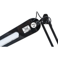 Настольный светильник Uniel на струбцине/LED/500Lm/4500K/Dimmer/TLD-524 Black/8W/ 10608