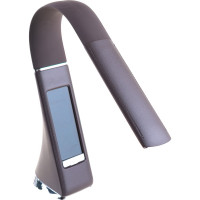 Настольный светильник с часами Uniel 5W TLD-542 Brown/LED/300Lm/5000K/Dimmer UL-00001817