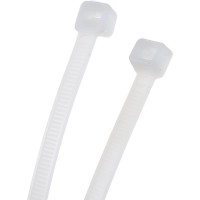 Пластиковый хомут белый 5.0x450мм универсальный 25шт Эврика ER-05452 956530