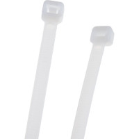 Пластиковый хомут белый 5.0x500мм универсальный 25шт Эврика ER-05502 956536