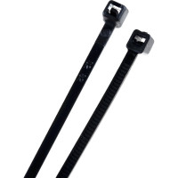 Пластиковый хомут черный 3.0x160мм универсальный 100шт Эврика ER-13160 956498