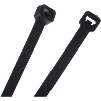 Пластиковый хомут черный 5.0x500мм универсальный 50шт Эврика ER-15501 956540