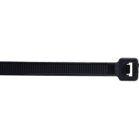 Пластиковый хомут черный 5.0x450мм универсальный 25шт Эврика ER-15452 956533