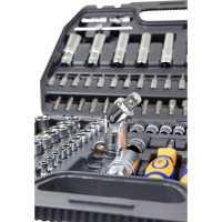 Набор инструмента 1/2 Dr и 1/4 Dr 108 предметов KRAFT KT 700300